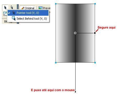 ferramenta Pointer Tool do e editar