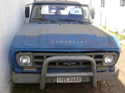 LOTE Nº 28 Veículo recuperável Camioneta GM/Chevrolet C 14, com