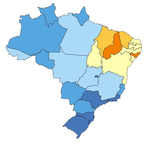 + = Base cartográfica Base de dados