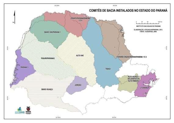 44 visitas ao escritório regional do Instituto de Aguas do Paraná denominado Aguasparaná com sede em Curitiba, em 7 de agosto de 2015 e à secretaria do Comitê na Gerência de Bacias, função exercida