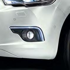 A existência de um spoiler dianteiro no pára-choques, disponível nos Acessórios, representa um apontamento de carácter desportivo no Citroën DS4.