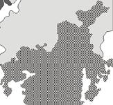 Plio- Quaternário Miocénico Triássico Carbónico Seanito (72 Ma) Figura II. 32 Geologia simplificada da Bacia do Algarve e da Cadeia Bética e da sua bacia de ante-país, a Bacia do Guadalquivir.