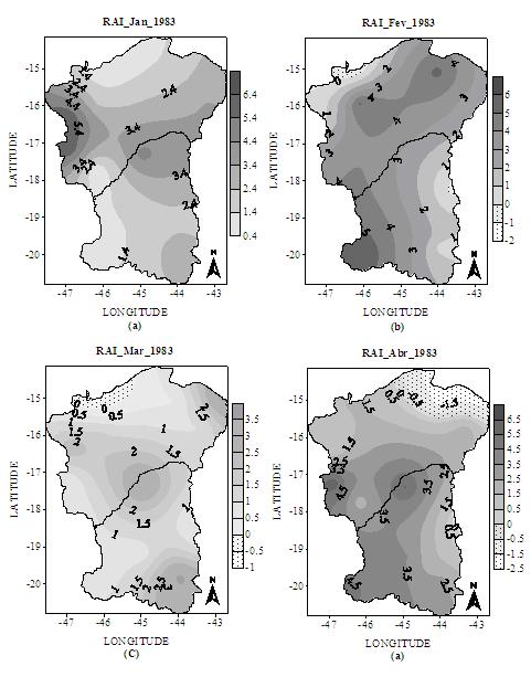 327 fenômeno El Niño-Oscilação Sul (ENOS) nesta área da bacia foi confirmada através de vários estudos observacionais (ROPELEWSIKI & HALPERT (1987), KOUSKY & ROPELEWSIKI, 1989; GRIMM, 1992).
