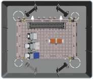 O possui clique externo para encaixe e retirada de conectores RJ11 / RJ45 manualmente ou com o auxílio