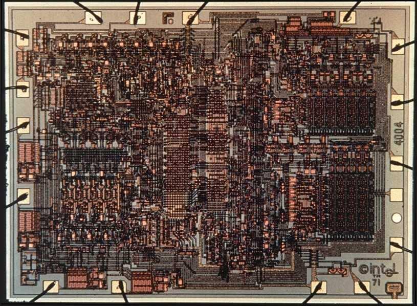 3. Arquitetura de Microprocessadores - Intel 4004 33