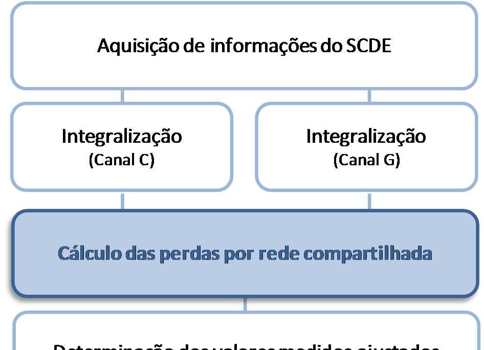 2.3. Cálculo das perdas por rede compartilhada Objetivo: Calcular as perdas atribuídas a cada rede compartilhada cadastrada na CCEE.