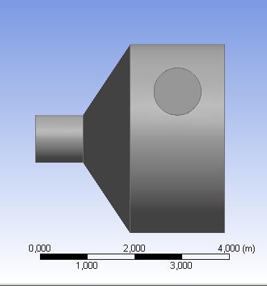 MODELO FÍSICO E MATEMÁTICO.1 Descrição do modelo físico O problema aqui considerado é o escoamento de um fluido, através das tubulações de um modelo de misturador estático.