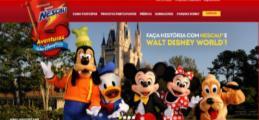 Negócios N Merchandising Achocolatado Pó Promoção Nescau - Aventuras Walt Disney World Equipe, o início da Promoção da Disney de NESCAU foi um sucesso no PDV e por isso parabenizamos a todos pelas