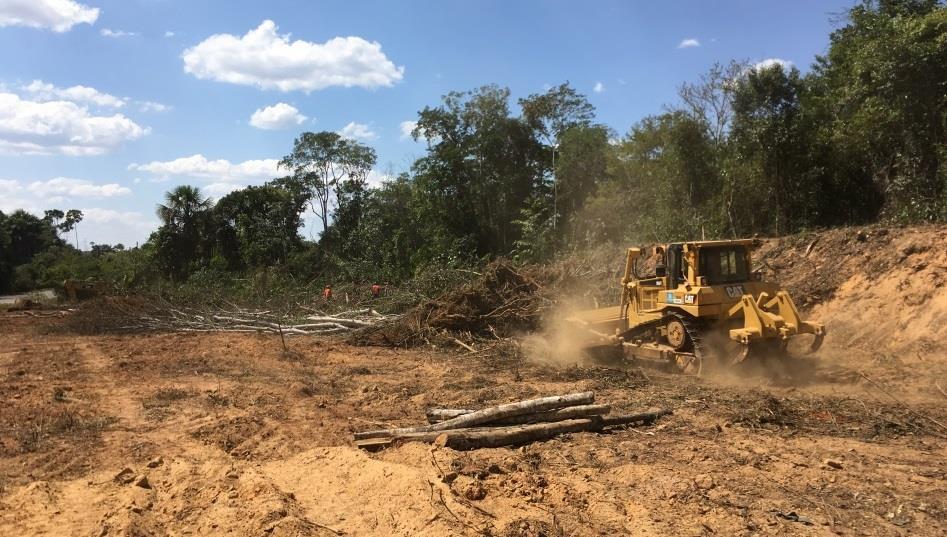 OBRA 454 UHE SINOP INTERFERÊNCIA 03