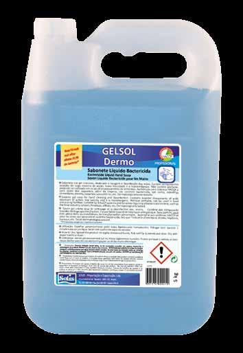 LIMPEZA DE MÃOS Hands Cleaning 13 Gelsol Espuma Gelsol Espuma 5-10 Kg Gelsol Dermo