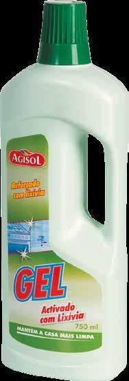 9/750 ml Caixa 9/1, Gel Casa de Banho Agisol Bathroom Cleaner Agisol