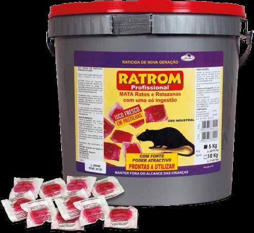 It contains Bromadiolone, a very effective anticoagulant for fighting rodents.