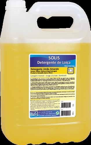 Solis DET Solis DET 5-10-20-200 L Solis Super Solis Super 5-22 Kg Detergente manual concentrado para usos gerais, inodoro, com excelente poder de limpeza e remoção de