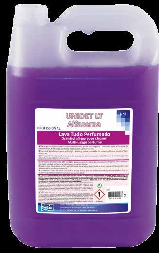 Lavender Floral - Lemon Concentrated, all-purpose detergent that combines cleaning ingredients with long lasting fragrances. Allows a perfect wash and a complete and lasting deodorization.