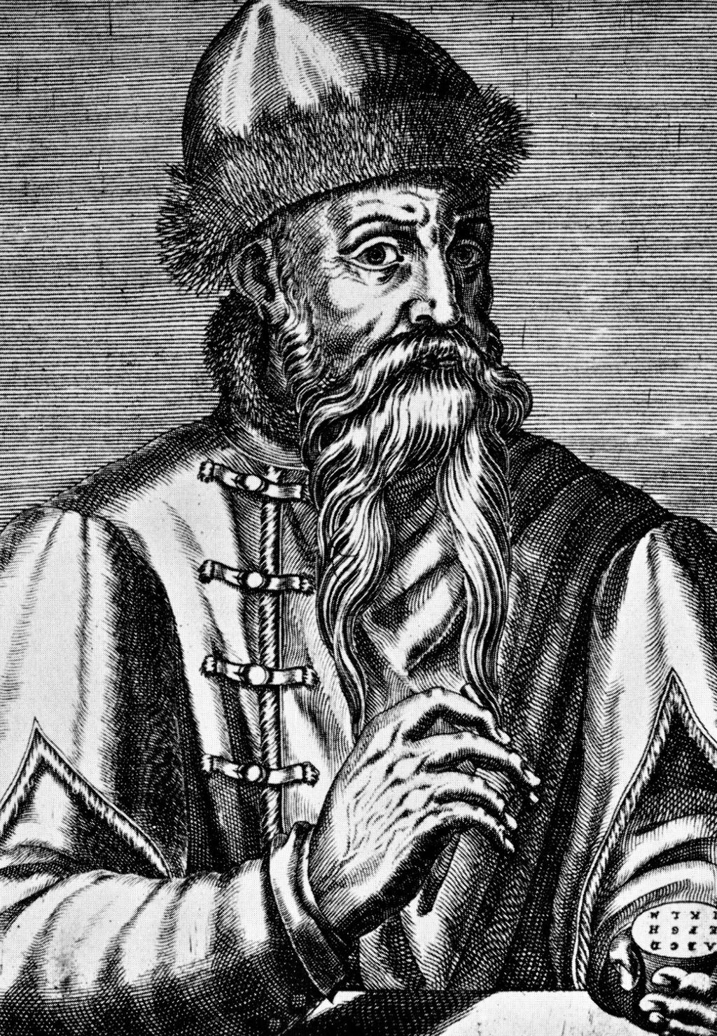 Tipos móveis Johann Gutenberg O grande mérito de Gutenberg, entre 1445 e 1453, foi organzar todas as idéias sobre impressão e