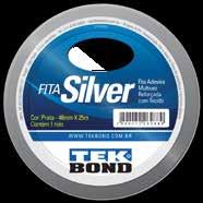 SILVER FITA SILVER PRATA 48MMX25M FITA SILVER PRATA 48MMX5M