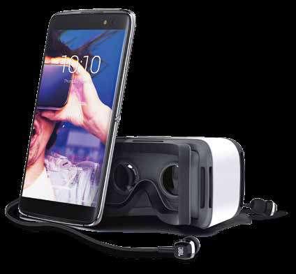 Idol 4 + VR Alcatel Idol 4S + VR 299,99 449,99 ALCATEL lifeline Purple lifeline Red Ecrã 5.2 F IPS Ecrã 5.5 2K AMOLED 13 MP (F2.