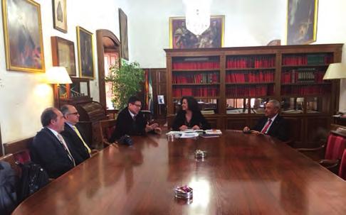 e União Europeia. O Director Geral adiantou diversas gestões institucionais entre as quais se destacam: Reunião em Valladolid (fevereiro de 2016) com o Sr.