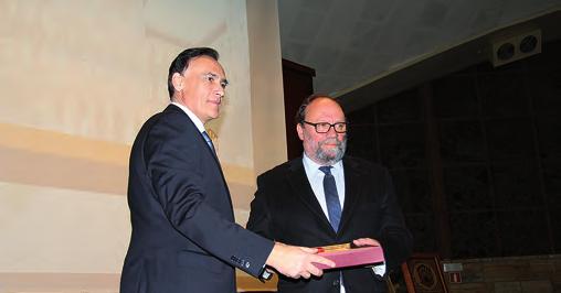 Giorgio Cerina, Diretor-Geral de Ação Social do Governo de La Rioja para explorar possibilidades de colaboração y concretamente desenvolver um programa de bolsas para cursar masters oficiais,