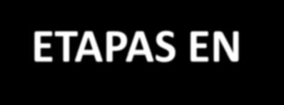 ETAPAS EN