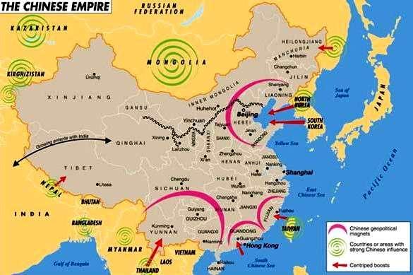 Império Chinês A CIVILIZAÇÃO CHINESA nasceu às margens dos rios Amarelo (Huang-He) e Azul (Yang-Tsé-Kiang), sendo sua tradição cultural codificada após a unificação do