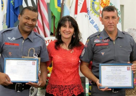 02, Gilberto Carvalho e esposa, Presidentes eleitos e companheiros de Rotary Clubs da região, além da