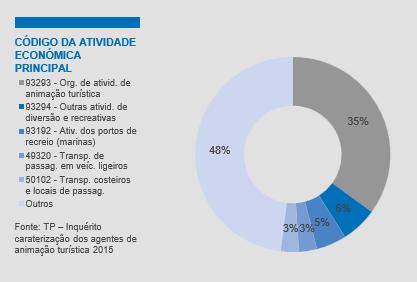 RELEVÂNCIA DA PREPARAÇÃO PARA CRIAÇÃO DO NEGÓCIO Caraterização das Empresas CAE e a Atividade Principal Heterogeneidade Do total de empresas que referiram