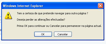 Nota: A mensagem automática do sistema é a seguinte: ou A imagem pode variar, dependendo da versão ou do Browser (Internet