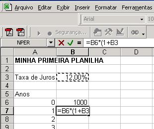 Bertolo Introdução ao Excel 4 Finalmente, feche os parênteses digitando um ).