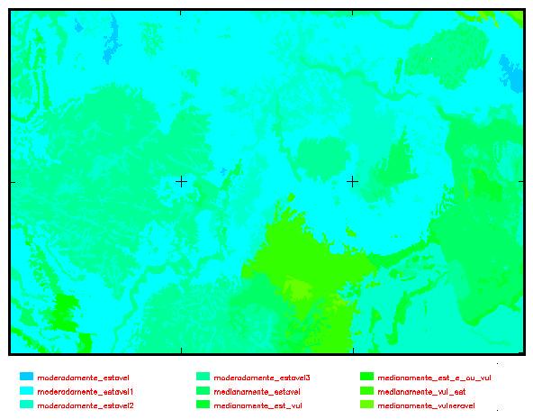 especialmente entre os mapas geológicos e os geomorfológicos.