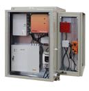 Fonte de alimentação certificada com baterias para assegurar a alimentação dos equipamentos de controlo em caso de falha na rede elétrica.
