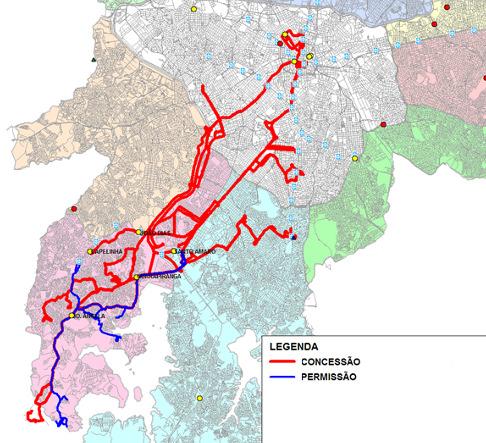 Reorganização do Transporte Linhas