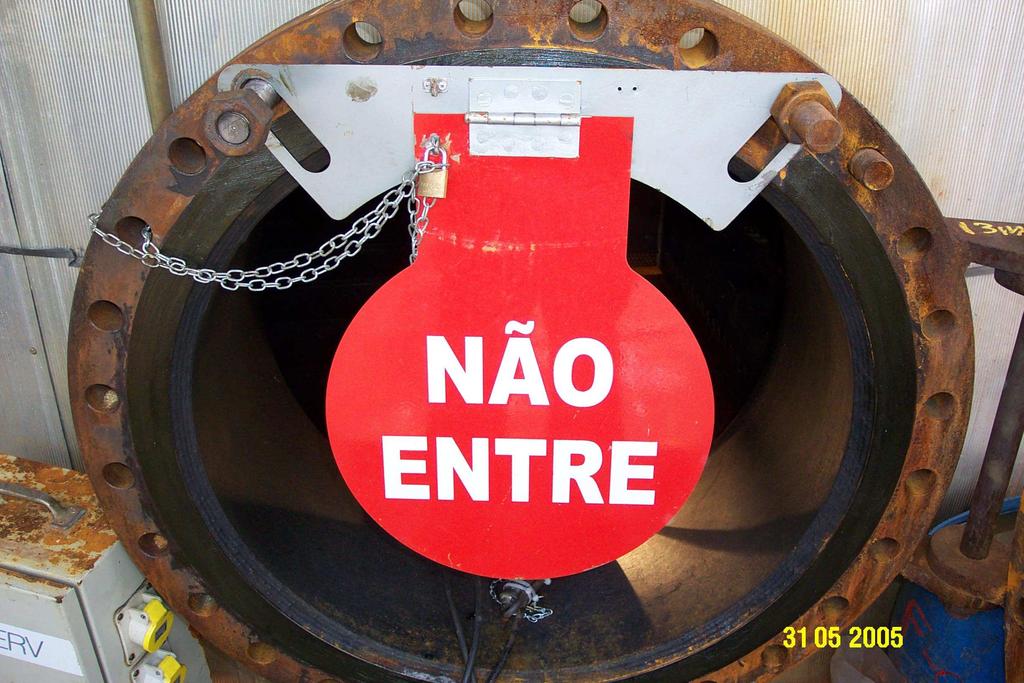 proibição da entrada