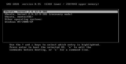 Diretório grub: Armazena todas as configurações do gerenciador de boot, as configurações encontram-se no