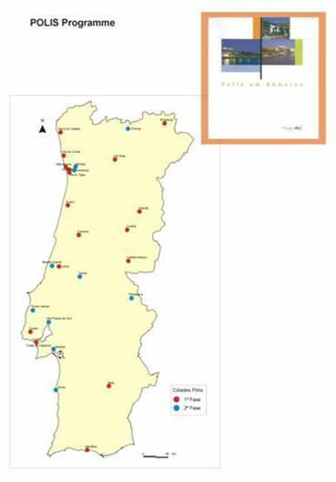 Cities chosen for strategic intervention Creation and valorisation of green areas Valorisation of public space Rehabilitation of river fronts Rehabilitation of maritime fronts Creation of bicycle