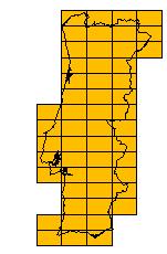 ordenadas Período de Referência 1985 a 1987 Informação consultável por Folha da Série Cartográfica 1:100.