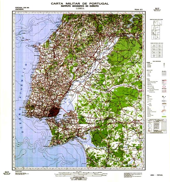 Instituto Geográfico do Exército www.igeoe.pt Carta Militar de Portugal 1:25.000 1:50.000 1:250.000 CMP 1:50.