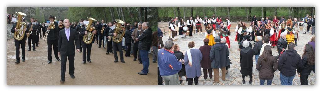 Para além dessas actividades, durante esse dia decorreram vários momentos musicais com Bandas dos dois lados da fronteira e uma feira transfronteiriça.