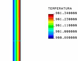 A fgura 23 rrsnta a volução da tmratura na surfíc ntror do tubo solada, com bas nos dados numércos xrmntas. 9 8 7 Tmratura [ºC] 6 5 4 3 2 Tmo [s] 3D PLANO AXI UNID xr Fg.