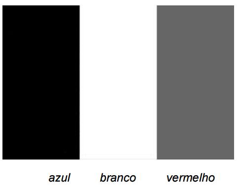 4) a) Faça um desenho esquemático de como a imagem se forma numa câmara escura. b) Considere que o seguinte objeto estivesse diante de uma câmara escura.