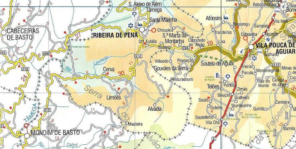 Geografia e geomorfologia; Cartografia digital base fornecida pela AMAT: altimetria e planimetria; Contagens de tráfego rodoviário, com distinção entre ligeiros e