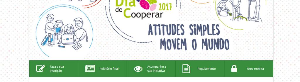 cooperativa seja filiada receba a inscrição pelo sistema de inscrições virtual, no www.diac.somoscooperativismo.coop.br Recursos de mídia que eventualmente tenham sido produzidos (spot de rádio por