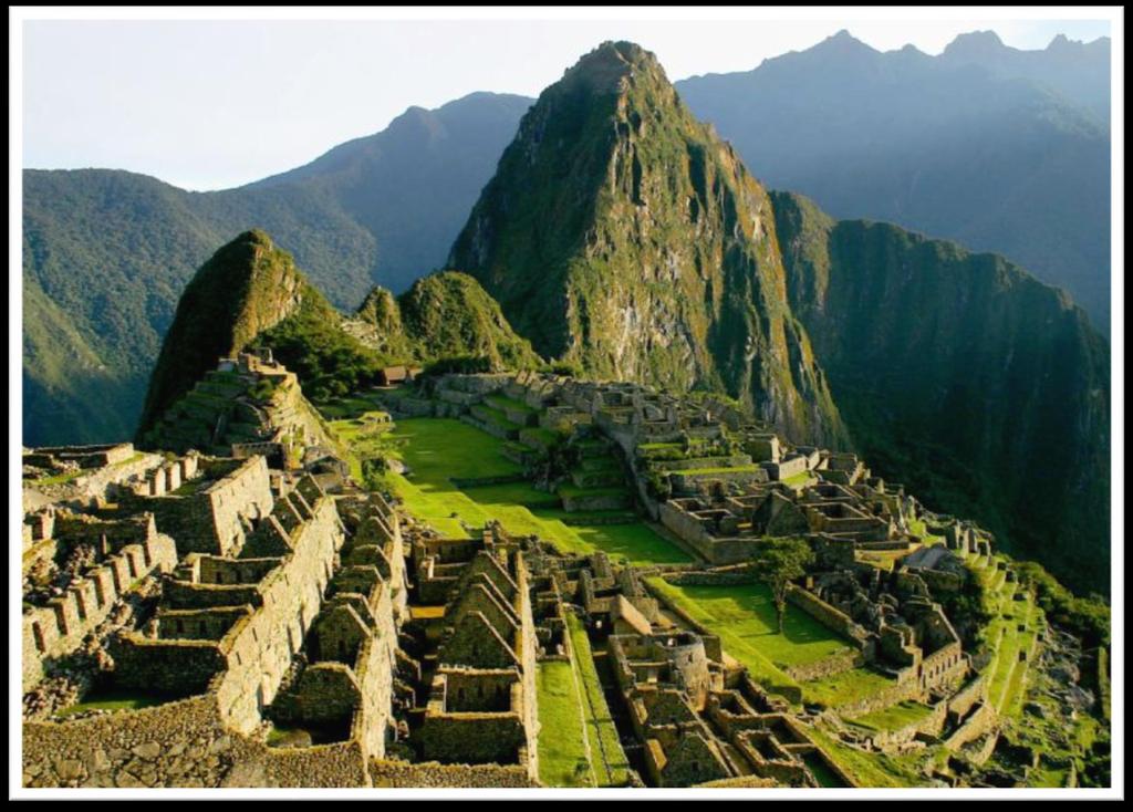 DESTAQUE Cidade de Macchu Picchu, no Peru.
