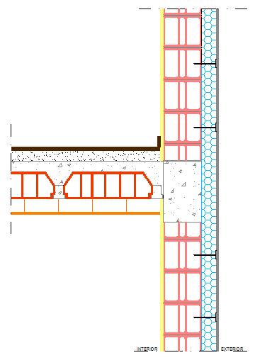 O mesmo aconteceu com a ponte térmica linear da ligação da fachada com pavimento intermédio, passando de Ψ = 0,300W/(m