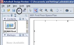 Utilização do Autodesk Design Review O Autodesk Design Review oferece a opção Use HP Instant Printing(Usar impressão HP Instant).