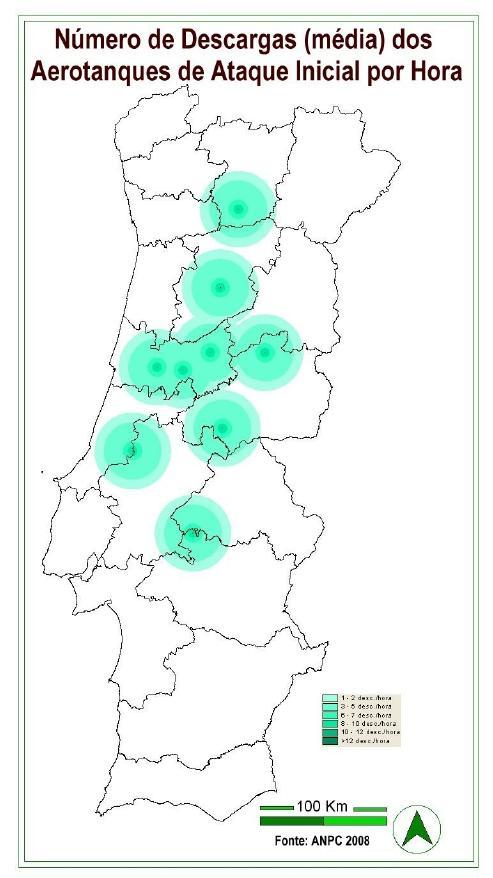 ANEXO S - (Número de Descargas (média) dos Aerotanques de Ataque Inicial