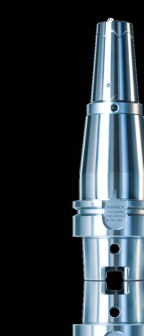 TOOL H OLDERS For every application the right clamping technology: HAIMER offers unique tool clamping technologies for all sectors of the manufacturing industry.