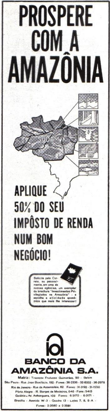 A Amazônia, outrora fronteira mundi, disputada por diversas nações,