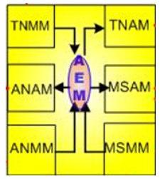 25 Figura 4.3 - Módulos do MCMS [10]. As funções de monitoramento incluem o TNMM, MSMM e ANMM. Já as funções de adaptação incluem o ANAM, MSAM e TNAM.