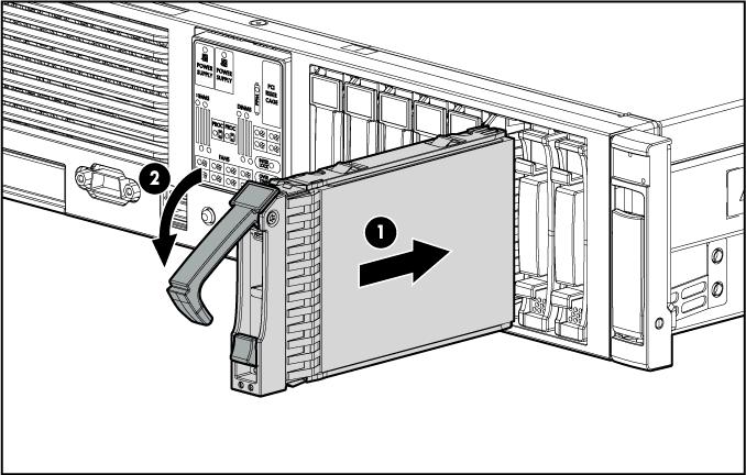 3. Instale a unidade de disco rígido. 4.